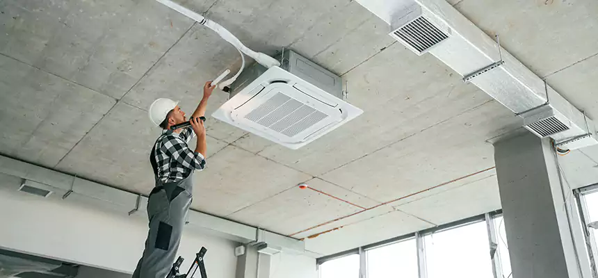 Our Dryer Vent Booster Fan Cleaning Services in Danville, IL