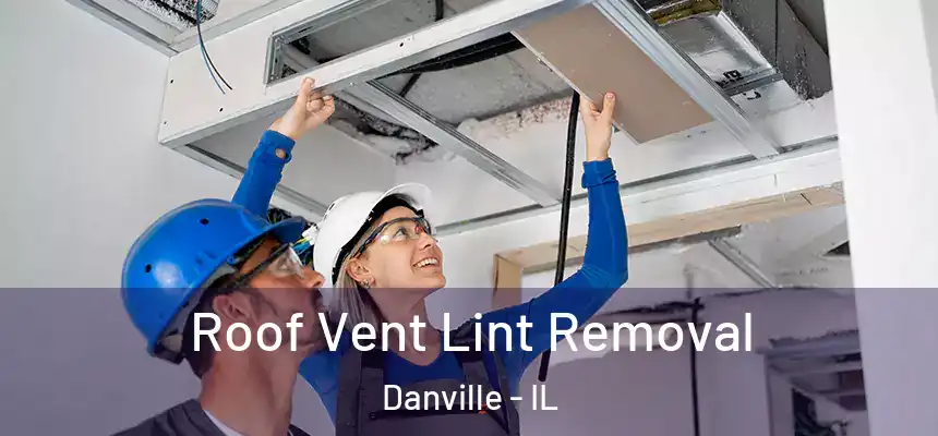 Roof Vent Lint Removal Danville - IL